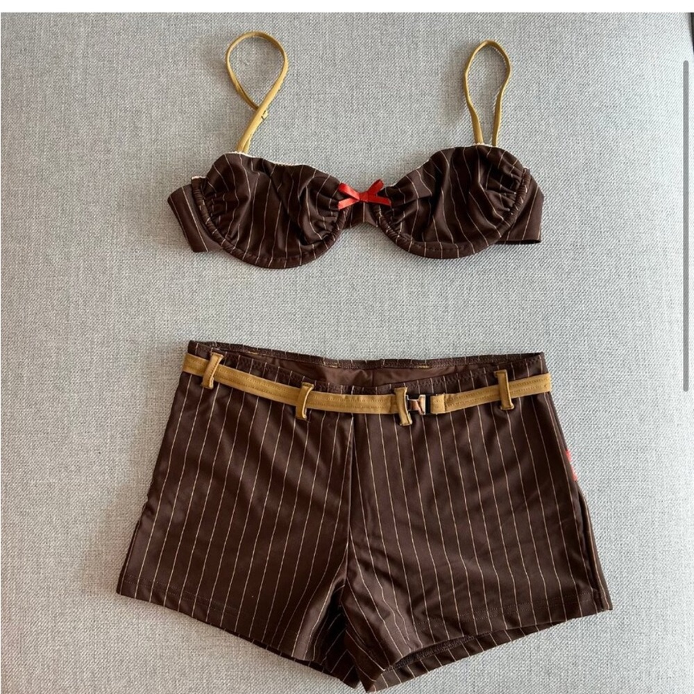 with jean blake swim shorts